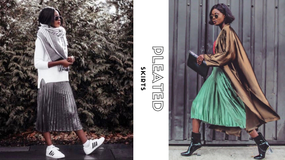 WINTER TREND- PLEATED SKIRTS